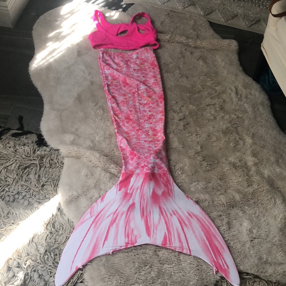 Fully functional mermaid tail for swimming in the pool! With removable fin - Picture 1 of 8